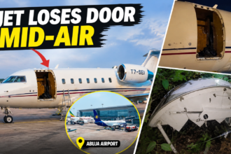 Private Jet Loses Door Mid-air, Lands In Abuja