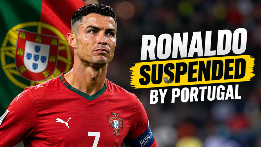 Cristiano Ronaldo Suspended by Portugal After Team Walkout
