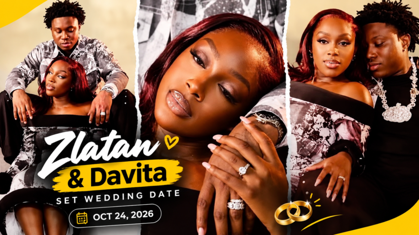 Zlatan Ibile, Davita Set October 24 Wedding Date