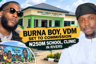 Burna Boy, VDM Set to Commission ₦250m School, Clinic in Rivers