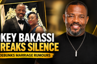 Okey Bakassi Denies Divorce Rumours, Says Marriage To Wife Intact After 25 Years