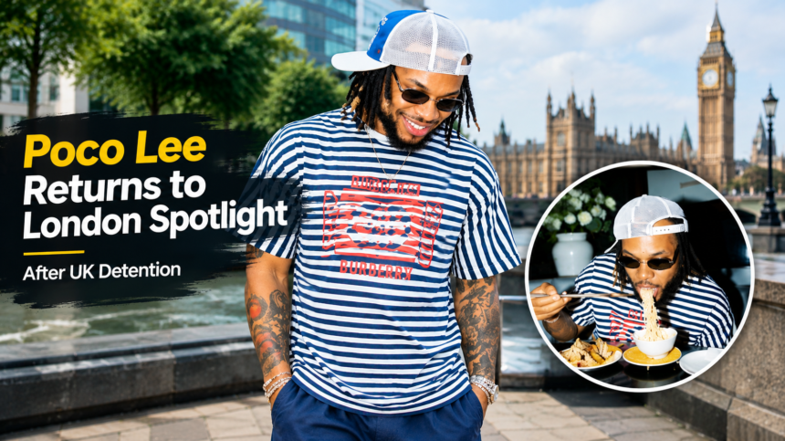 Poco Lee Returns to Instagram With 'ODINAKA' Post After UK Bail