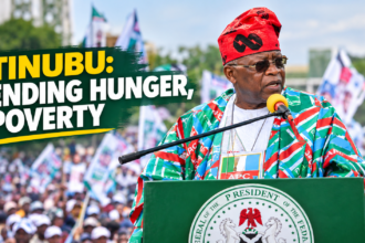 Tinubu Blames Opposition for Hunger and Poverty in Nigeria