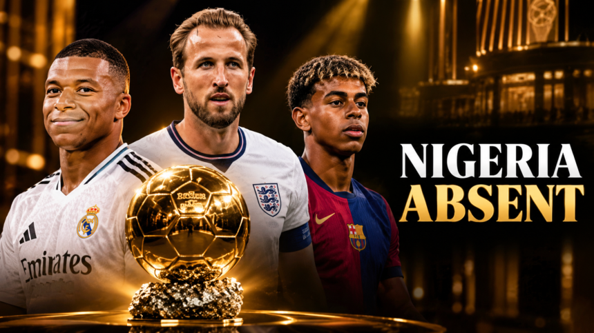 Nigeria Absent From 2026 Ballon d’Or Shortlist