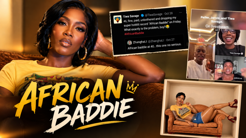 Tiwa Savage Drops African Baddie, Faces Age Criticism