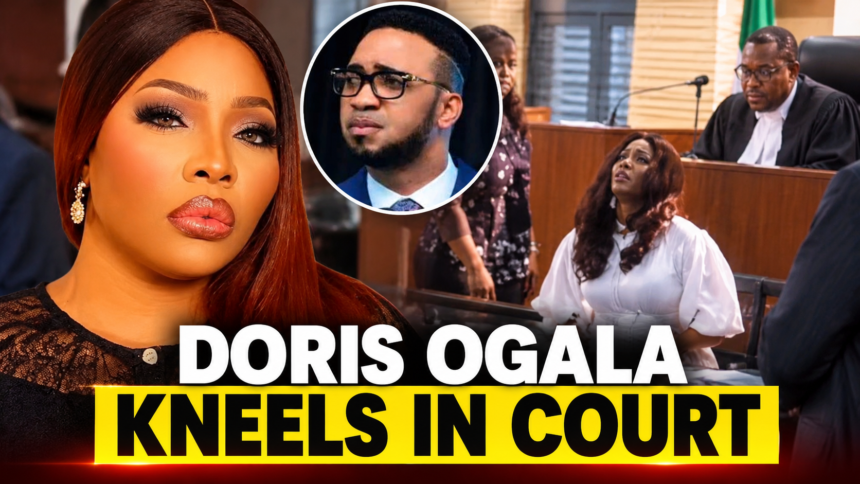 Doris Ogala Kneels in Court, Apologises to Judge