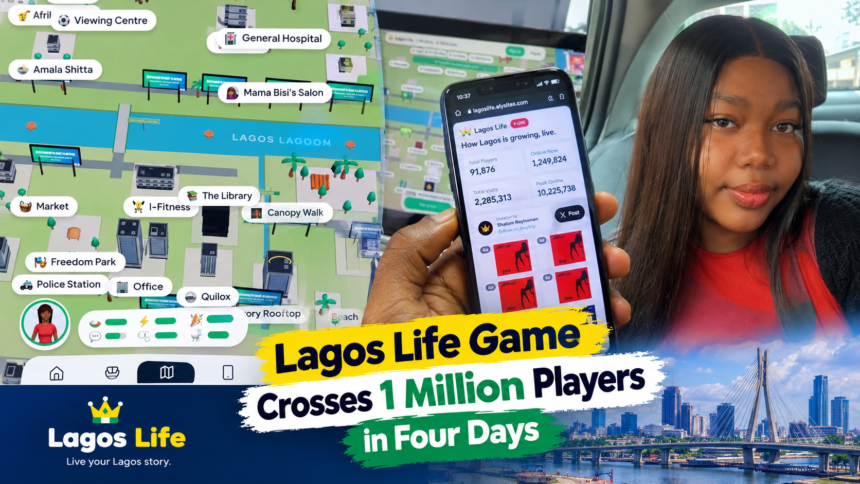 Lagos Life Game Crosses 1 Million Players in Four Days