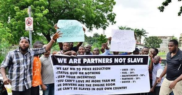 No Bolt, No inDrive: Lagos E-Hailing Drivers Begin Indefinite Strike