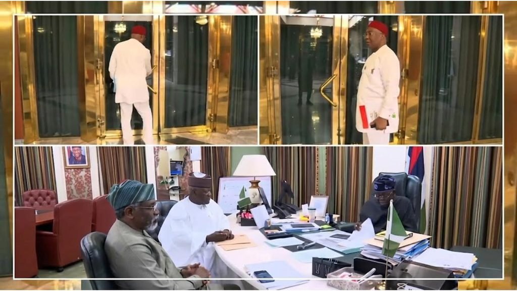 Meeting With Tinubu: Truth Behind Viral Video of Uzodinma Being Locked Out